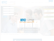 Tablet Screenshot of iitc.co.il